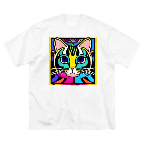 三毛猫ビビ ビッグシルエットTシャツ