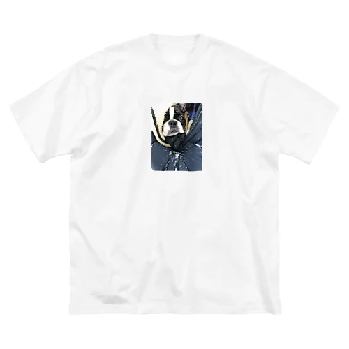 粉雪　ボストンテリアネロちゃん Big T-Shirt