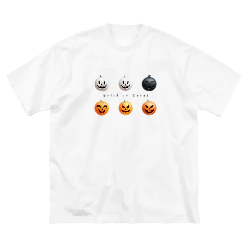 Trick or Treat　かぼ6 ビッグシルエットTシャツ