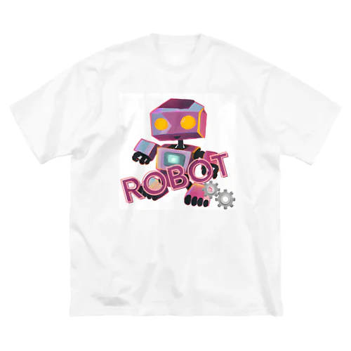i am a robot ビッグシルエットTシャツ
