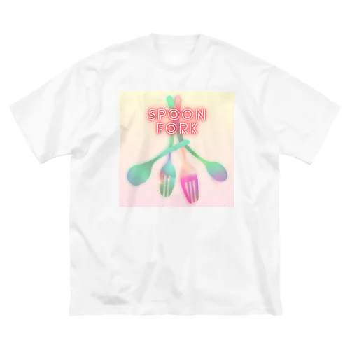 spoon＆fork ビッグシルエットTシャツ