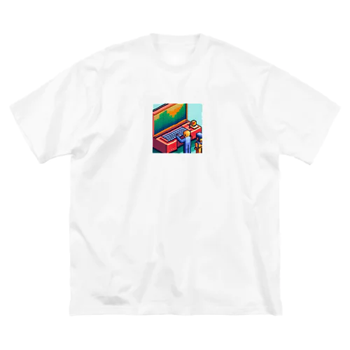 ドットエンジニア ミニフィグ ビッグシルエットTシャツ