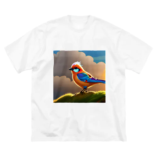 虹の鳥グッズ ビッグシルエットTシャツ