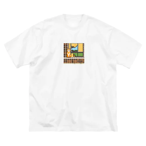 ドット絵の猫 Big T-Shirt