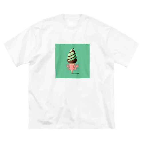 Choco Mint Party Big T-Shirt