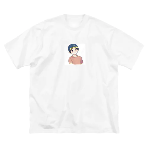 はにかむ　男の子　 Big T-Shirt