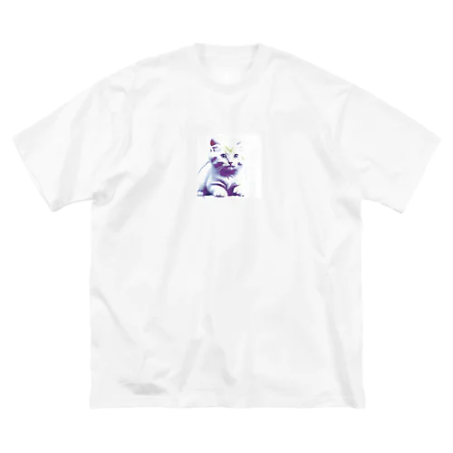 セピア猫ちゃん ビッグシルエットTシャツ