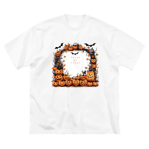 Trick or Treat　ガボだらけ Big T-Shirt
