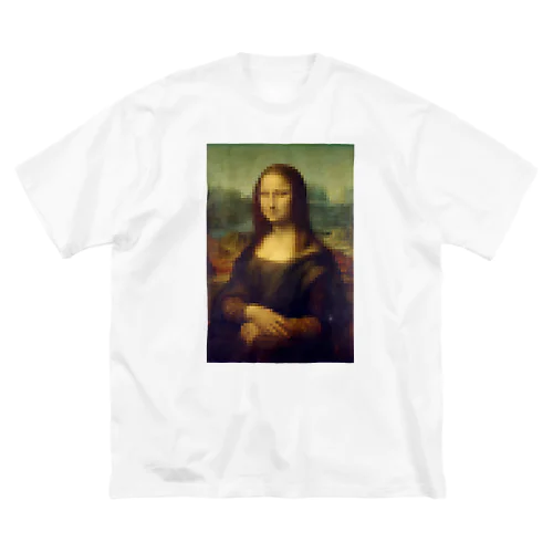 モザイクの女性 -the Mona Lisa モナ・リザ- ビッグシルエットTシャツ