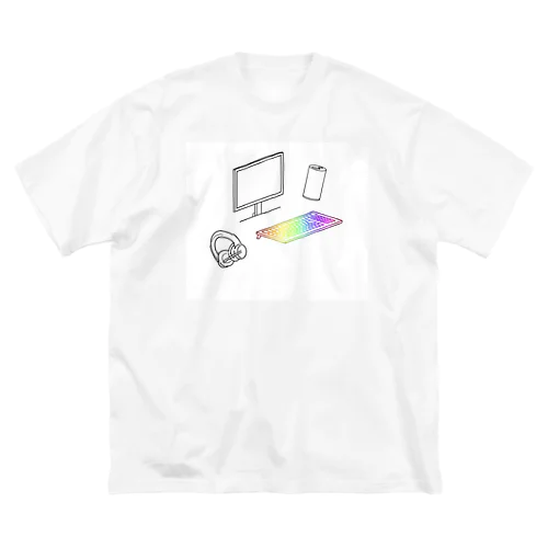 PCゲーム ビッグシルエットTシャツ