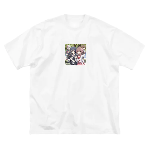 ハイスクール萌え女子 ビッグシルエットTシャツ