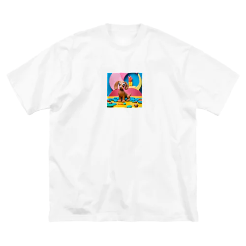 ダックスフンド Big T-Shirt