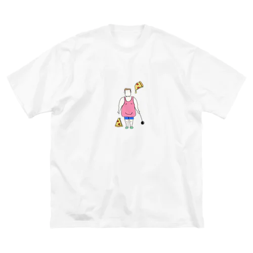 ハンマー投げ選手のフォルム Big T-Shirt