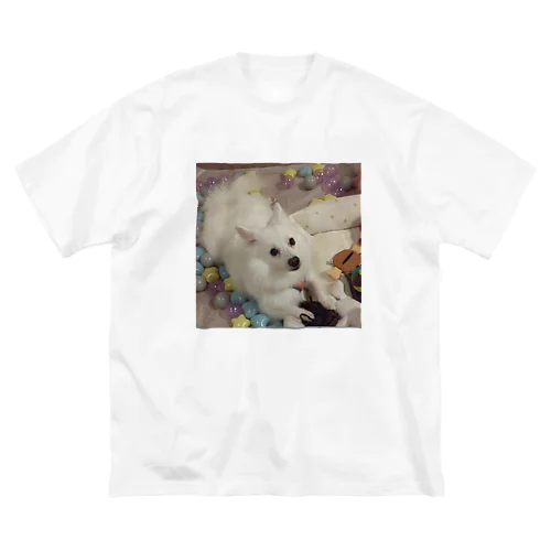 愛犬パールグッズ　Mipa♥日本スピッツ ビッグシルエットTシャツ