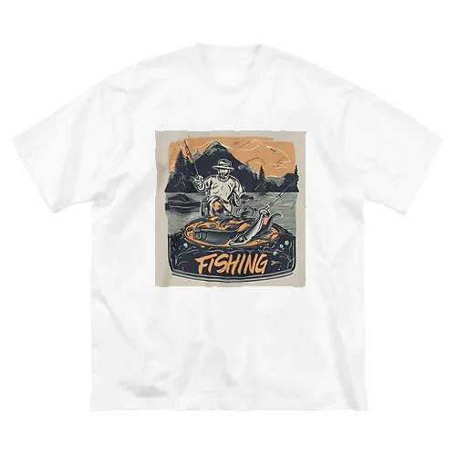 enjoy fishing yuu1994 ビッグシルエットTシャツ