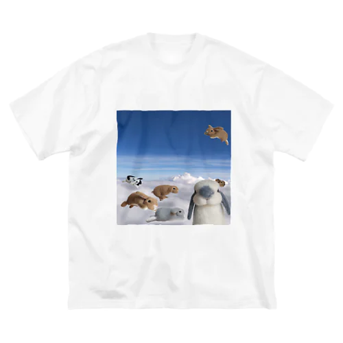 雲海うさぎ Big T-Shirt