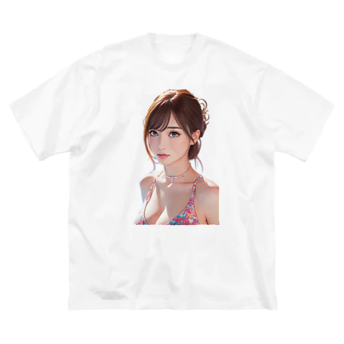 綺麗なお姉さん Big T-Shirt