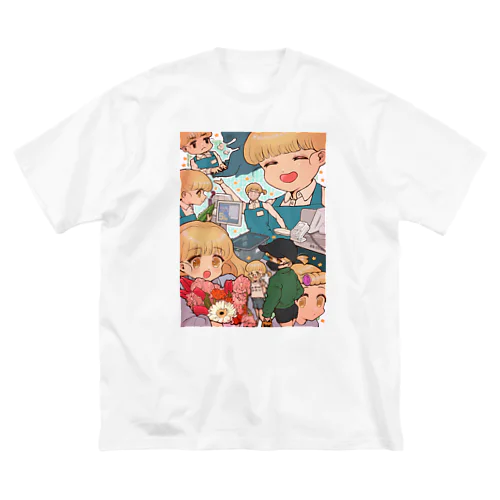 スーパーのレジ係の女の子 Big T-Shirt