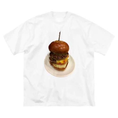 こういうのがいいんだよバーガー🍔 ビッグシルエットTシャツ