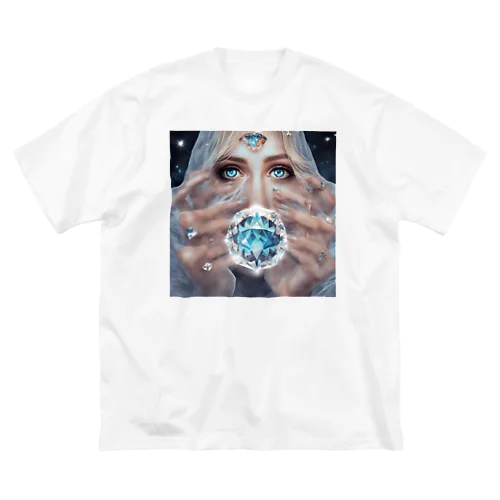 ダイヤモンド女性神秘 ビッグシルエットTシャツ