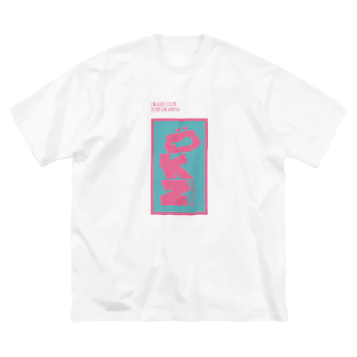 OKZ ゆらぎ Tシャツ ビッグシルエットTシャツ