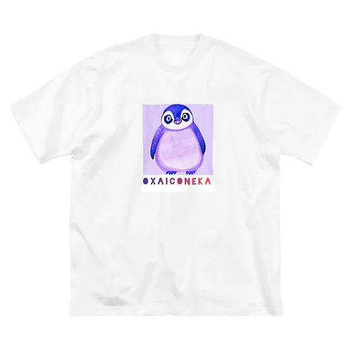 oxaiペンギン ビッグシルエットTシャツ