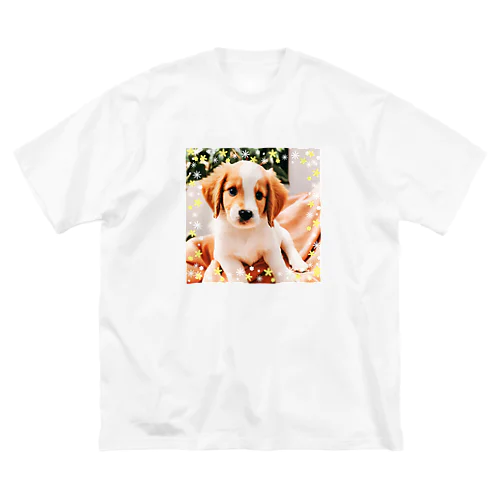 可愛い子犬2 ビッグシルエットTシャツ