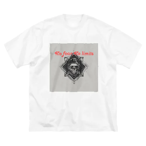 No fear No limits ビッグシルエットTシャツ