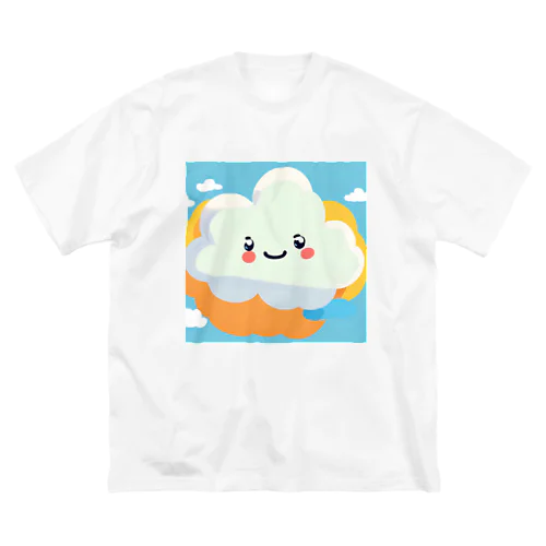 可愛い雲 ビッグシルエットTシャツ