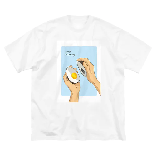 ゆでアボ ビッグシルエットTシャツ