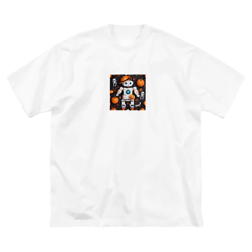 【ハロウィン】ロボット ビッグシルエットTシャツ