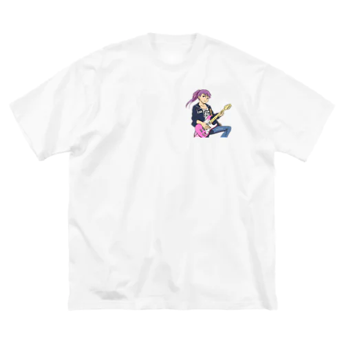 punk rock女子 ビッグシルエットTシャツ