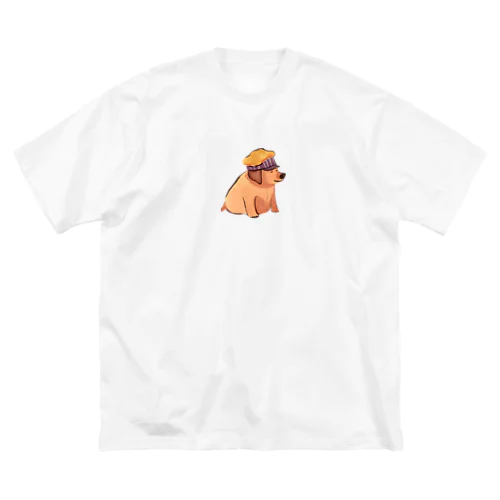 サウナ犬 ビッグシルエットTシャツ