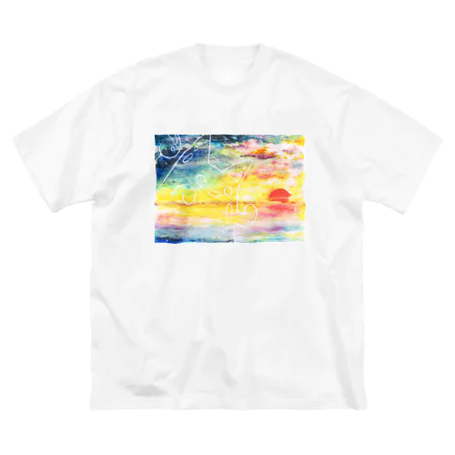 夕焼けスケスケニャメクジ Big T-Shirt