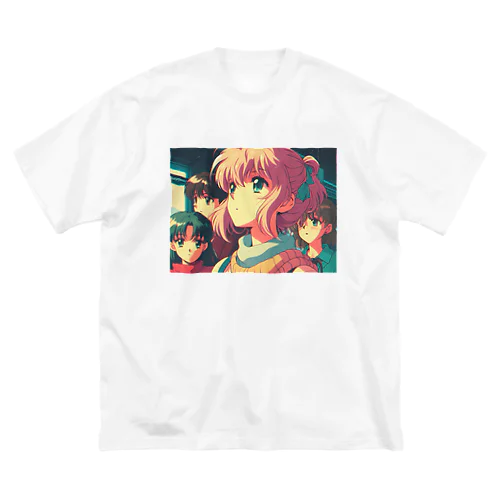 「OVA 地球最後の冬休み」| 90s J-Anime "OVA The Last Winter Vacation on Earth" ビッグシルエットTシャツ