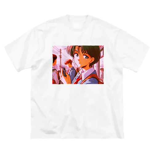 「湘南妄想族R」| 90s J-Anime "Shonan Delusion Tribe R" ビッグシルエットTシャツ