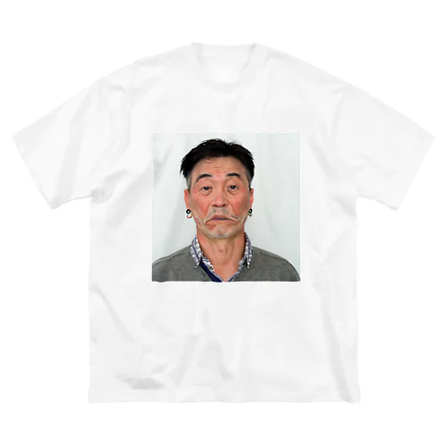 不審者情報でAI生成した不審者その3 Big T-Shirt