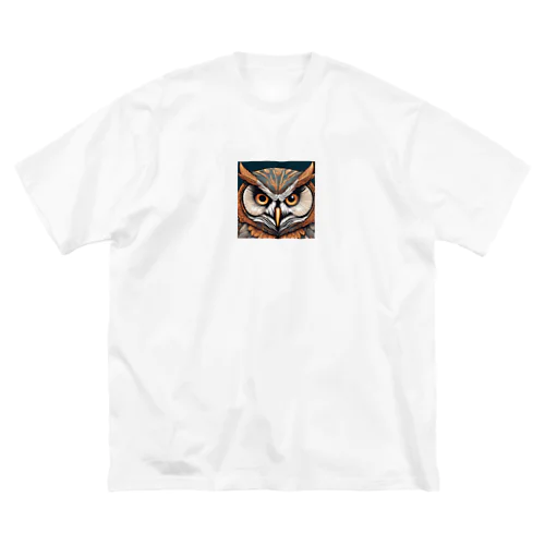 フクロウくんグッズ ビッグシルエットTシャツ