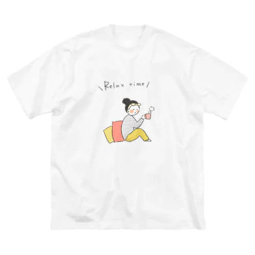 Relux time ビッグシルエットTシャツ