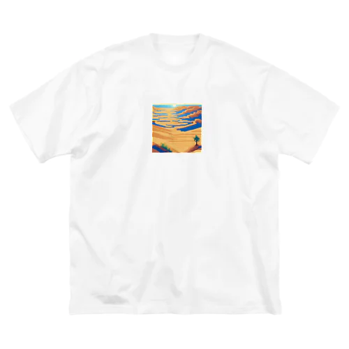砂漠 ビッグシルエットTシャツ