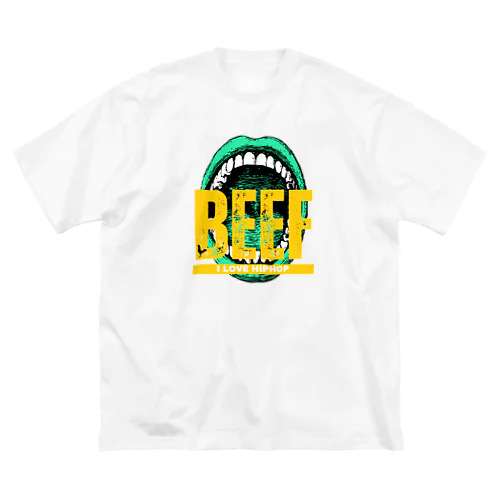 I LOVE HIPHOP「BEEF」 ビッグシルエットTシャツ