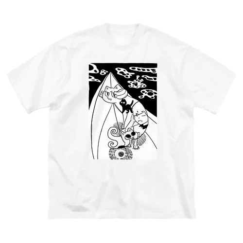 The and of Cats-004 ビッグシルエットTシャツ