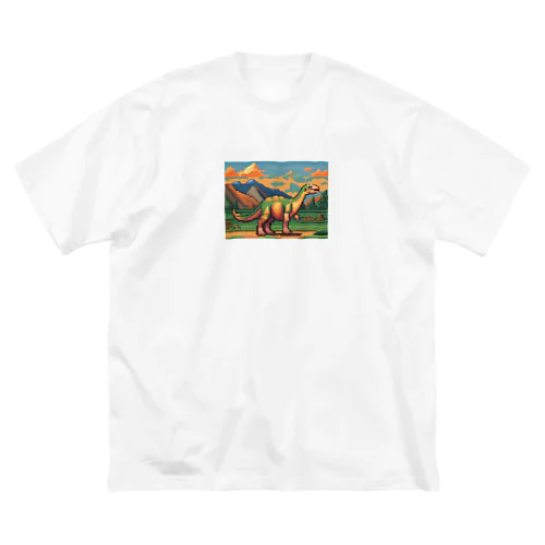 恐竜㉚ ビッグシルエットTシャツ