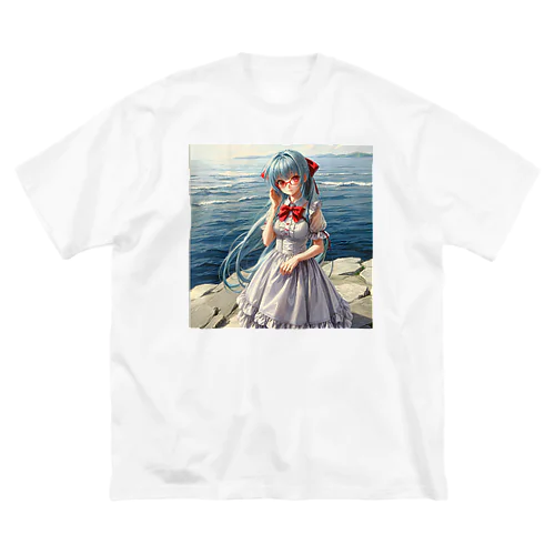 崖の上の少女 Big T-Shirt