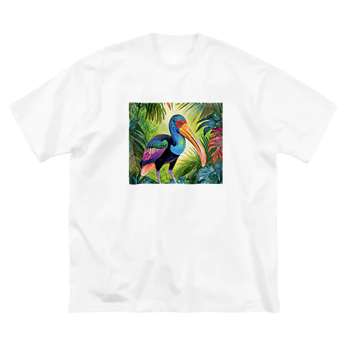 ジャングルハシビロコウ ビッグシルエットTシャツ