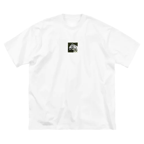 白いトラ Big T-Shirt