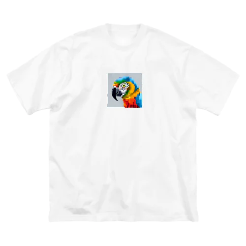 華やかな羽色のオウム Big T-Shirt