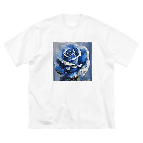 青いバラ Big T-Shirt