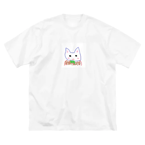 cat ビッグシルエットTシャツ