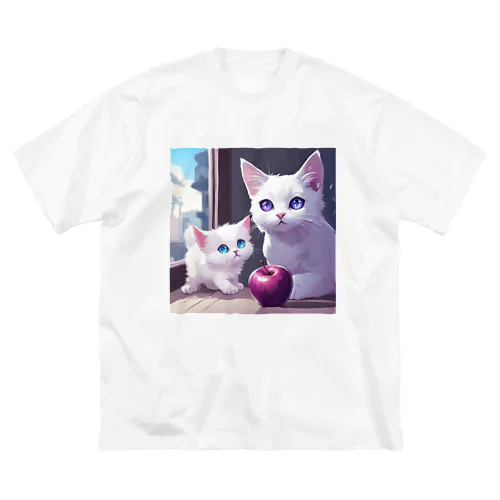 猫の親子01 Big T-Shirt